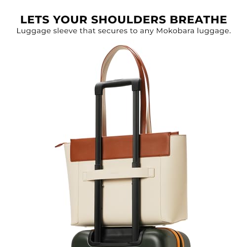 Bolsa de hombro para mujer, compatible con portátiles de hasta 14 pulgadas, cuero vegano, ideal para trabajo y uso diario, color crema