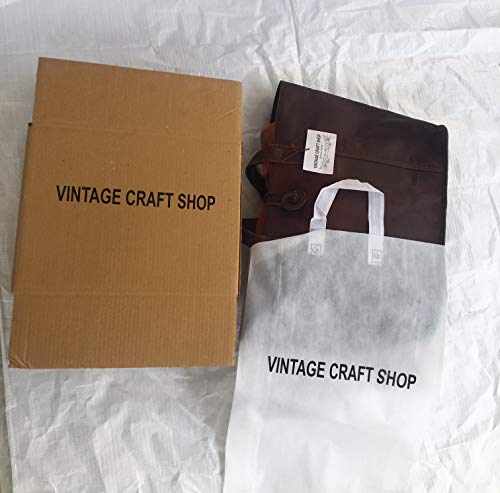 Bolso de mano para mujer estilo vintage, hecho a mano, compatible con portátiles de hasta 15.6 pulgadas