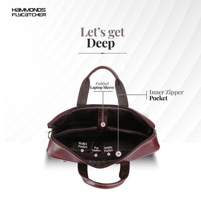 Bolso de cuero para mujer, color russet, estilo western, diseño resistente y elegante